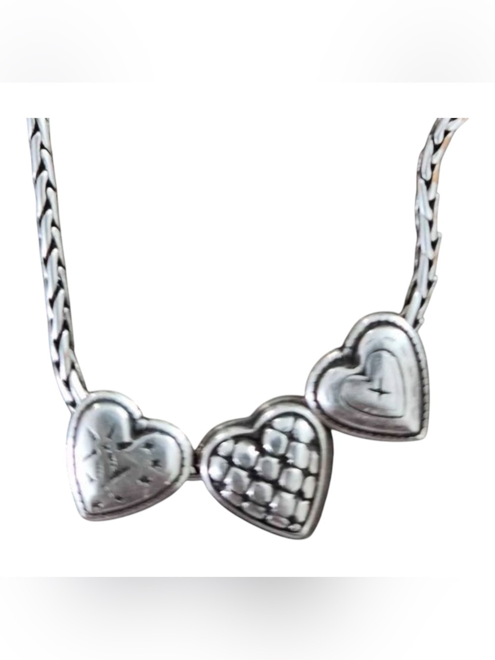 Vintage OUT OF STOCK & FLYING OFF THE SHELVES Brighton Enchanted Hearts Anklet - Picture 2 of 5